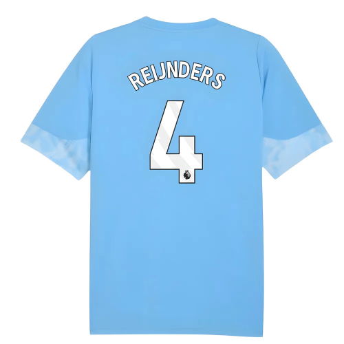 2025-2026 Man City Training Jersey (Light Blue) (Reijnders 4)