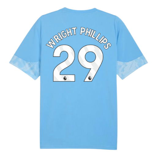 2025-2026 Man City Training Jersey (Light Blue) (Wright Phillips 29)