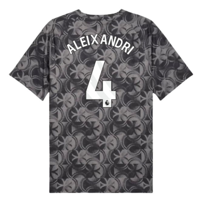 2025-2026 Man City Warm Up Jersey (Black) (Aleixandri 4)