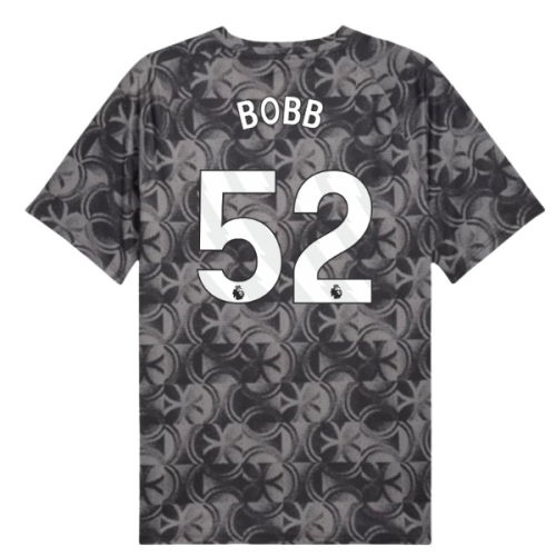 2025-2026 Man City Warm Up Jersey (Black) (Bobb 52)  2025-2026 Man City Warm Up Jersey (Black) (Bobb 52)