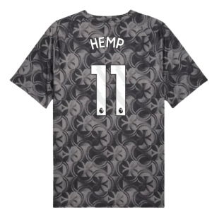 2025-2026 Man City Warm Up Jersey (Black) (Hemp 11)