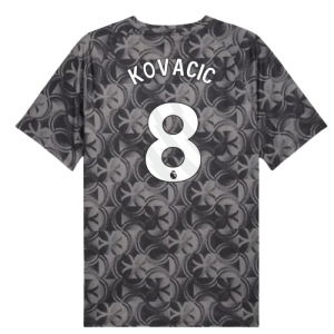 2025-2026 Man City Warm Up Jersey (Black) (Kovacic 8)