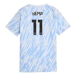 2025-2026 Man City Warm Up Jersey (Silver Sky) - Kids (Hemp 11)