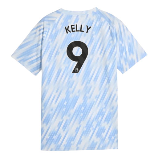 2025-2026 Man City Warm Up Jersey (Silver Sky) - Kids (Kelly 9) 2025-2026 Man City Warm Up Jersey (Silver Sky) - Kids (Kelly 9)