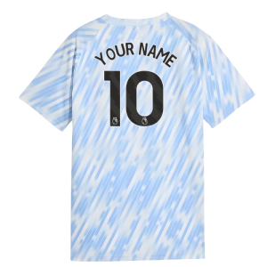 2025-2026 Man City Warm Up Jersey (Silver Sky) - Kids