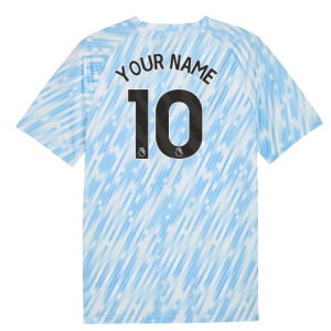 2025-2026 Man City Warm Up Jersey (Silver Sky)