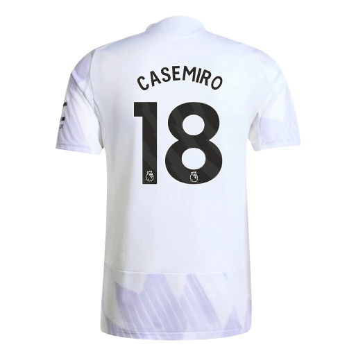2025-2026 Man Utd Authentic Away Shirt (Casemiro 18)