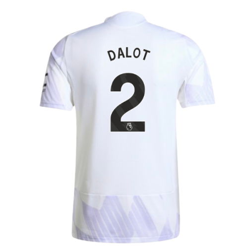 2025-2026 Man Utd Authentic Away Shirt (Dalot 2)
