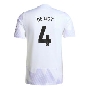 2025-2026 Man Utd Authentic Away Shirt (De Ligt 4)
