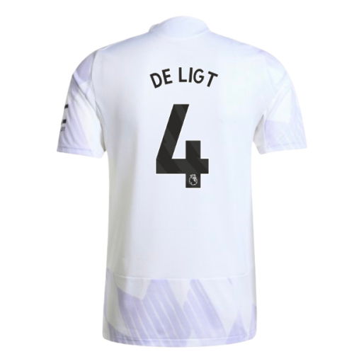 2025-2026 Man Utd Authentic Away Shirt (De Ligt 4)