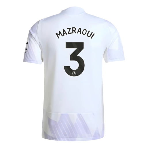 2025-2026 Man Utd Authentic Away Shirt (Mazraoui 3)