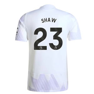 2025-2026 Man Utd Authentic Away Shirt (Shaw 23)