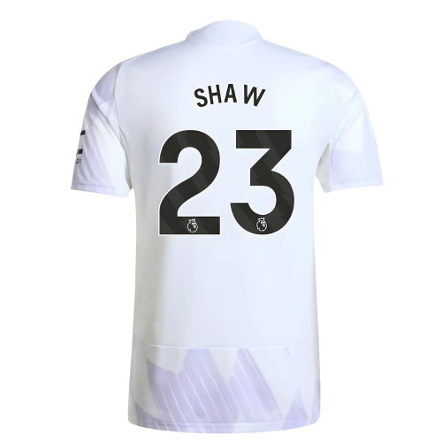 2025-2026 Man Utd Authentic Away Shirt (Shaw 23)