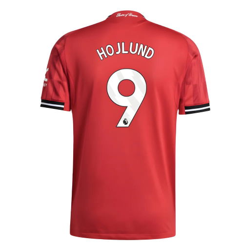 2025-2026 Man Utd Authentic Home Shirt (Hojlund 9)