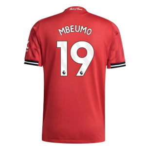 2025-2026 Man Utd Authentic Home Shirt (Mbeumo 19)