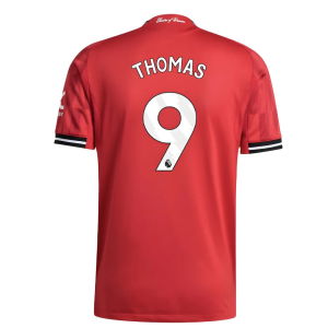 2025-2026 Man Utd Authentic Home Shirt (Thomas 9)