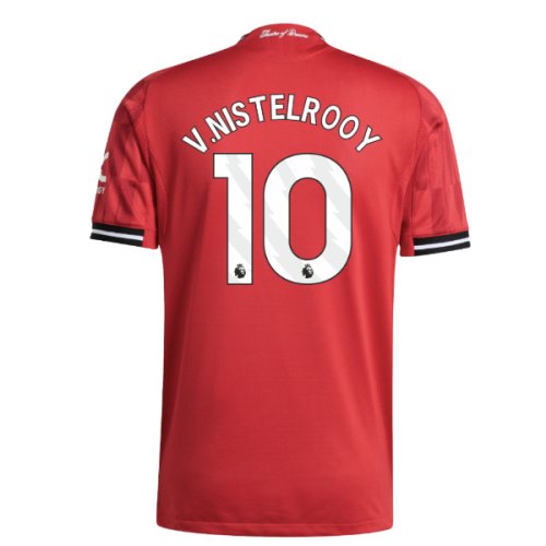 2025-2026 Man Utd Authentic Home Shirt (V.Nistelrooy 10)