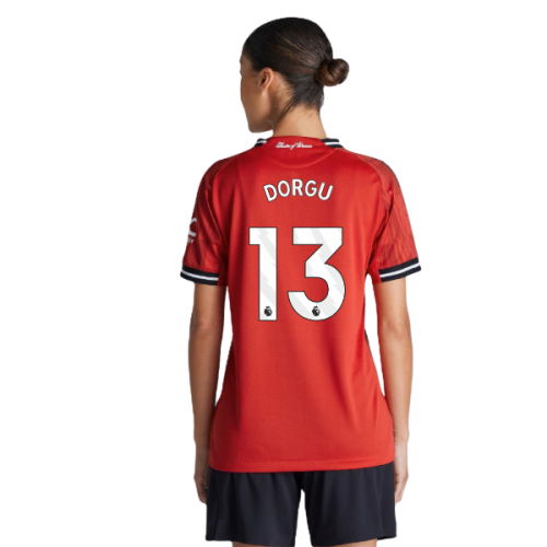 2025-2026 Man Utd Authentic Home Shirt (Womens) (Dorgu 13)