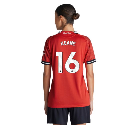 2025-2026 Man Utd Authentic Home Shirt (Womens) (Keane 16)