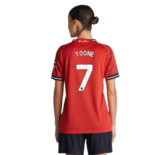 2025-2026 Man Utd Authentic Home Shirt (Womens) (Toone 7)