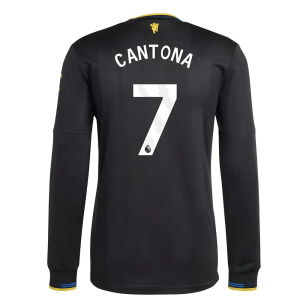 2025-2026 Man Utd Authentic Long Sleeve Third Shirt (Cantona 7)