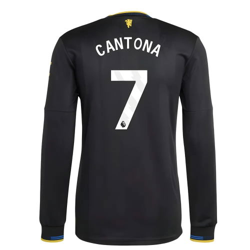 2025-2026 Man Utd Authentic Long Sleeve Third Shirt (Cantona 7)