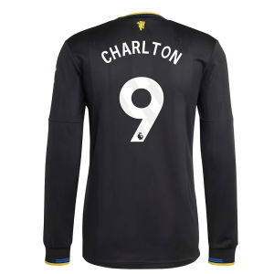 2025-2026 Man Utd Authentic Long Sleeve Third Shirt (Charlton 9)