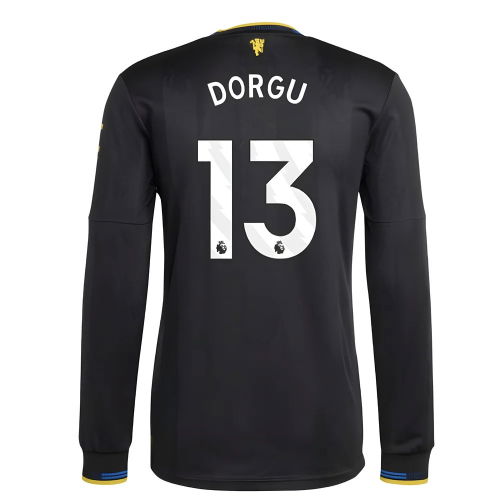 2025-2026 Man Utd Authentic Long Sleeve Third Shirt (Dorgu 13)