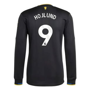 2025-2026 Man Utd Authentic Long Sleeve Third Shirt (Hojlund 9)