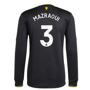 2025-2026 Man Utd Authentic Long Sleeve Third Shirt (Mazraoui 3)