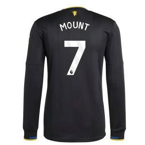 2025-2026 Man Utd Authentic Long Sleeve Third Shirt (Mount 7)
