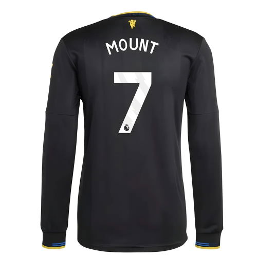 2025-2026 Man Utd Authentic Long Sleeve Third Shirt (Mount 7)