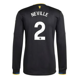 2025-2026 Man Utd Authentic Long Sleeve Third Shirt (Neville 2)