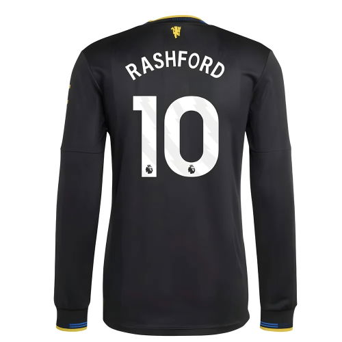 2025-2026 Man Utd Authentic Long Sleeve Third Shirt (Rashford 10)