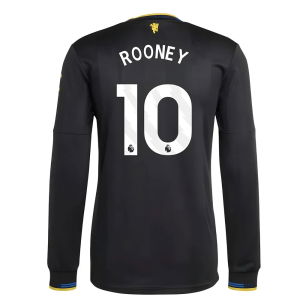 2025-2026 Man Utd Authentic Long Sleeve Third Shirt (Rooney 10)