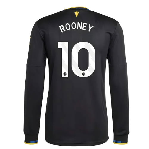 2025-2026 Man Utd Authentic Long Sleeve Third Shirt (Rooney 10)