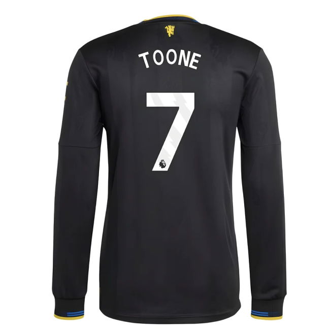 2025-2026 Man Utd Authentic Long Sleeve Third Shirt (Toone 7)