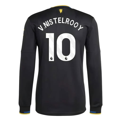 2025-2026 Man Utd Authentic Long Sleeve Third Shirt (V.Nistelrooy 10)