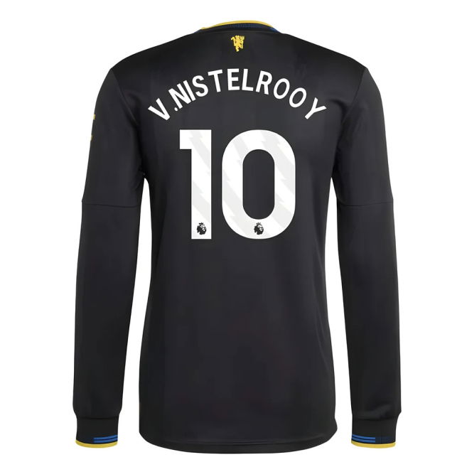 2025-2026 Man Utd Authentic Long Sleeve Third Shirt (V.Nistelrooy 10)