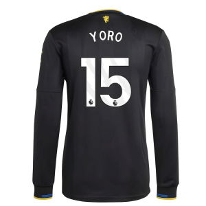 2025-2026 Man Utd Authentic Long Sleeve Third Shirt (Yoro 15)