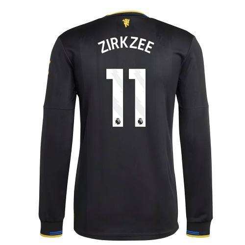 2025-2026 Man Utd Authentic Long Sleeve Third Shirt (Zirkzee 11)