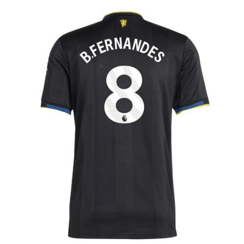 2025-2026 Man Utd Authentic Third Shirt (B.Fernandes 8)