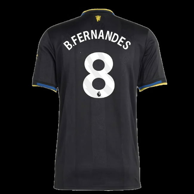 2025-2026 Man Utd Authentic Third Shirt (B.Fernandes 8)