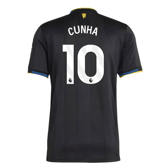 2025-2026 Man Utd Authentic Third Shirt (Cunha 10)