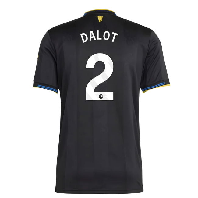 2025-2026 Man Utd Authentic Third Shirt (Dalot 2)