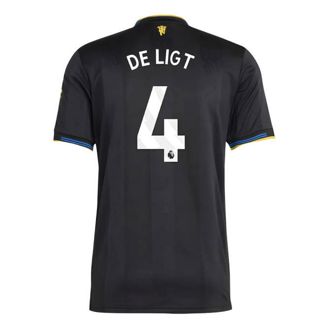 2025-2026 Man Utd Authentic Third Shirt (De Ligt 4)