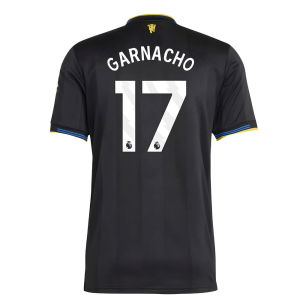 2025-2026 Man Utd Authentic Third Shirt (Garnacho 17)