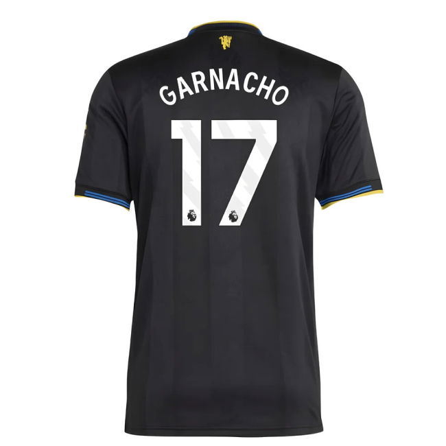 2025-2026 Man Utd Authentic Third Shirt (Garnacho 17)