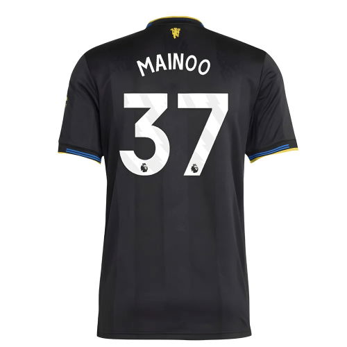 2025-2026 Man Utd Authentic Third Shirt (Mainoo 37)
