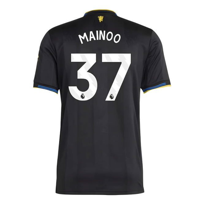 2025-2026 Man Utd Authentic Third Shirt (Mainoo 37)